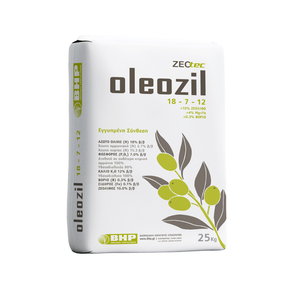 OLEOZIL 18-7-12 0,3B +10% ζεόλιθος SOP