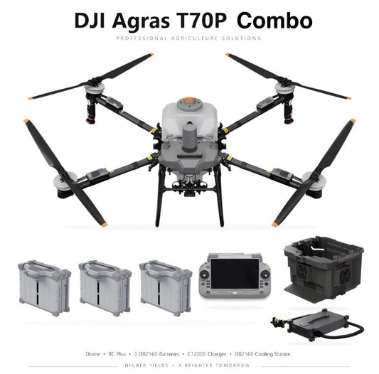 DRONE DJI Agras T70P (70Lt) (KIT:3 Μπαταρίες DB2160 & Φορτιστής C12000)